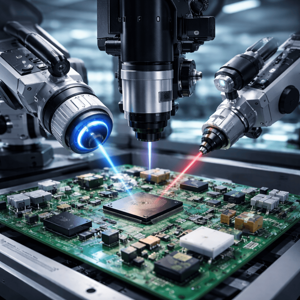 Where advanced multisensor measurement meets precise inspection for modern electronic manufacturing.